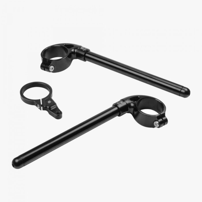 Aluminium Clip-ons Diameter 53 mm Non-raised Ducati Panigale V4/V4S 2025 Aluminium Clip-ons Diameter 53 mm Non-raised Ducati Panigale V4/V4S 2025