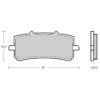 Brembo Z04-107A48684 remblokken GP4-MINI