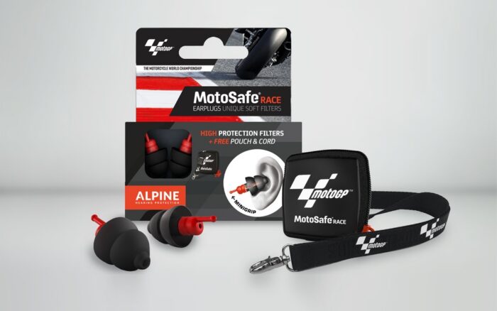 Alpine MotoSafe earplugs MotoGP Alpine MotoSafe earplugs MotoGP
