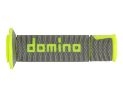 Domino A450 handvatten grijs-geel, hoofdkleur eerst.