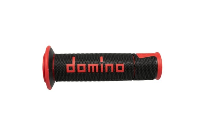 Domino A450 handvatten zwart-rood Domino A450 handvatten zwart-rood, hoofdkleur eerst.