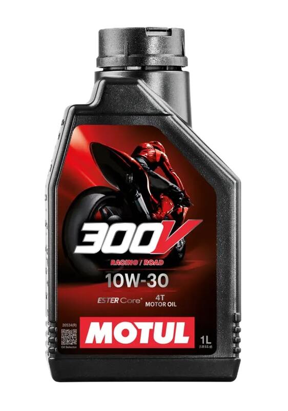 Motul 300V 10W30 1L Motul 300V 10W30 1L Factory Line Road Racing 4T motorolie, losse verpakking van 1 liter.