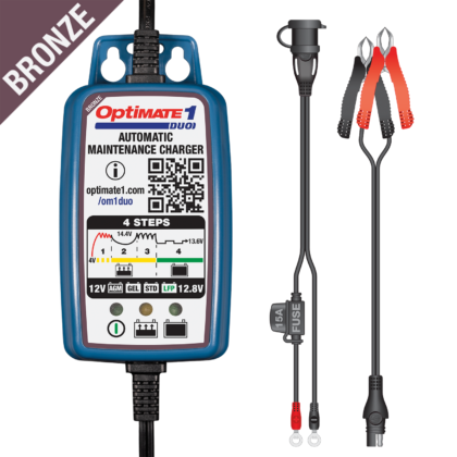 OptiMate 1 DUO - 12V/12,8V / 0,6A