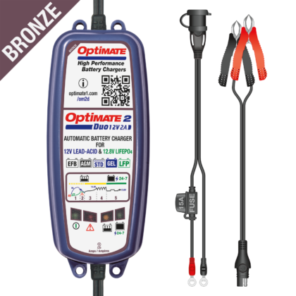OptiMate 2 DUO - 12V/12,8V / 2A