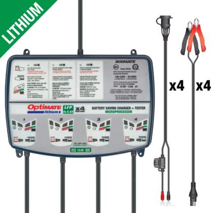 OptiMate Lithium x4 - 12,8V / 4 x 0,8A