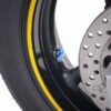 Puig haakse ventielen 11 mm Blauw