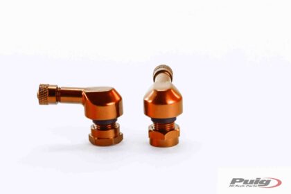 Puig haakse ventielen 11 mm Oranje