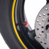 Puig haakse ventielen 11 mm Rood