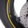 Puig haakse ventielen 11 mm Zilver