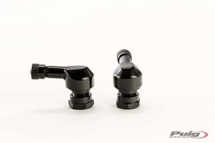 Puig haakse ventielen 8,3 mm Zwart Puig haakse ventielen 8,3 mm Zwart