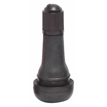 Zwart TR413-rubberventiel met ventieldop, per stuk