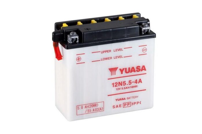 Yuasa 12N5.5-4A batterij