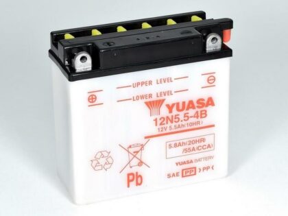 Yuasa 12N5.5-4B batterij