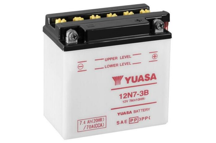 Yuasa 12N7-3B batterij 1080791 Yuasa 12N7-3B batterij