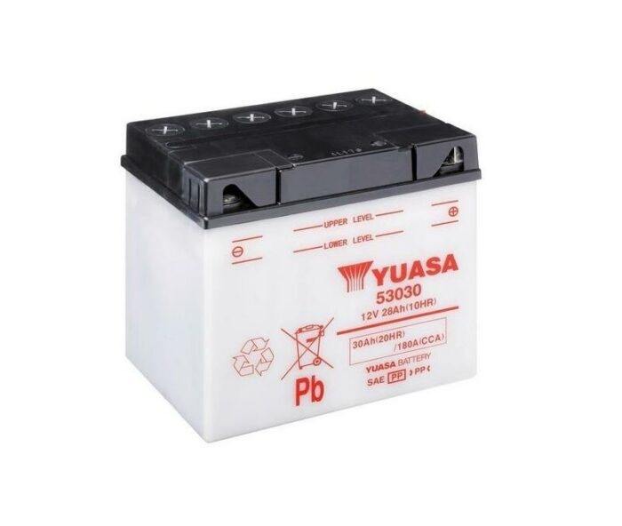 Yuasa 53030 batterij 1080784 Yuasa 53030 batterij