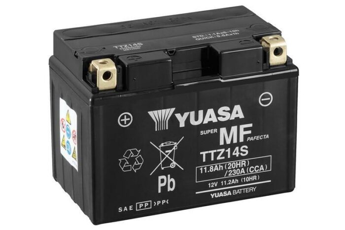Yuasa TTZ14S batterij 1080807 Yuasa TTZ14S batterij