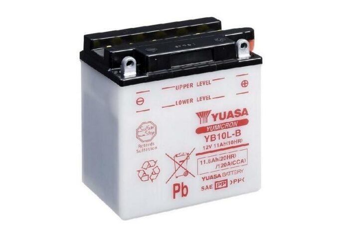 Yuasa YB10L-B batterij 1080770 Yuasa YB10L-B batterij