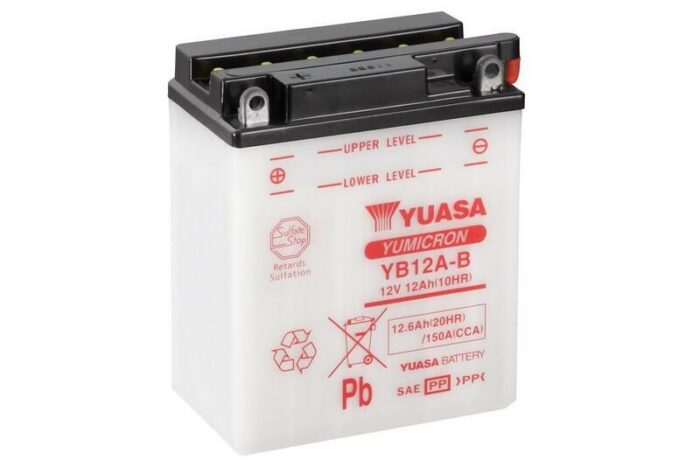Yuasa YB12A-B batterij
