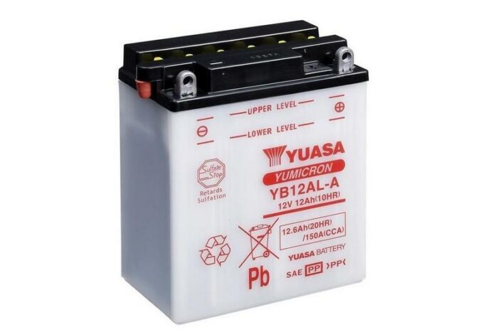 Yuasa YB12AL-A batterij 1080817 Yuasa YB12AL-A batterij