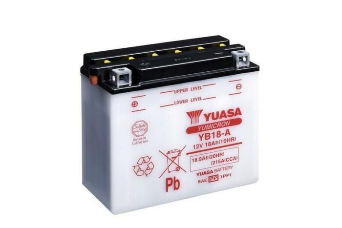 Yuasa YB18-A batterij 1080774 Yuasa YB18-A batterij