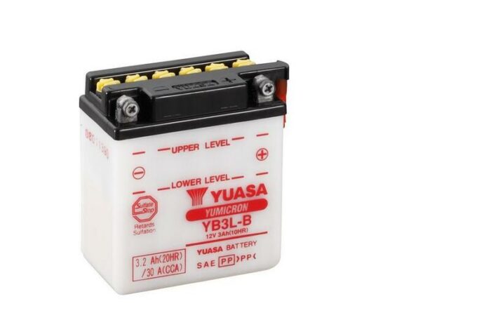 Yuasa YB3L-B batterij 1080836 Yuasa YB3L-B batterij
