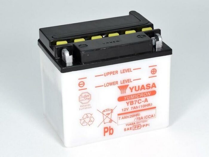 Yuasa YB7C-A batterij 1080777 Yuasa YB7C-A batterij