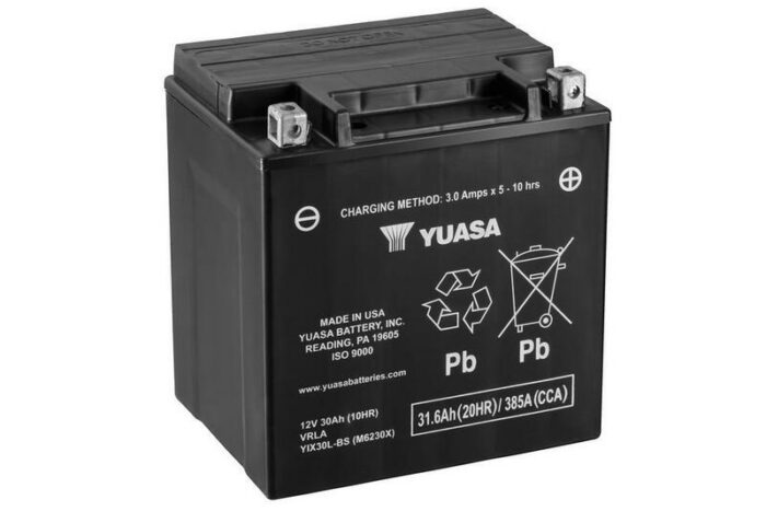 Yuasa YIX30L-BS batterij 1080844 Yuasa YIX30L batterij