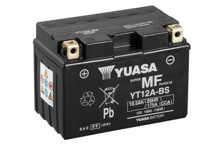 Yuasa YT12A-BS batterij