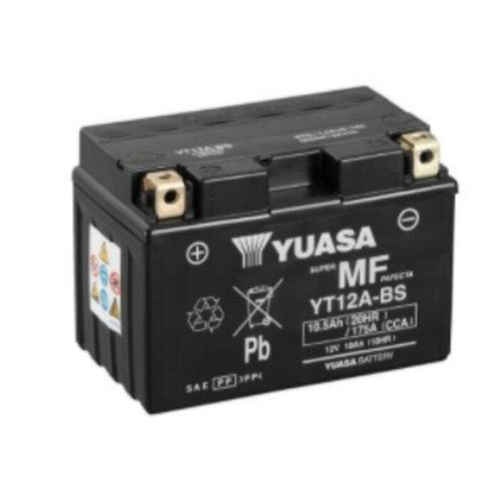 Yuasa YT12A FA batterij