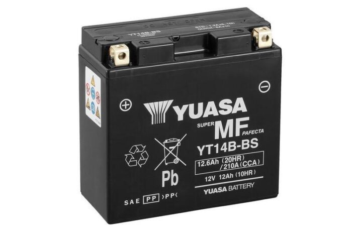 Yuasa YT14B FA batterij