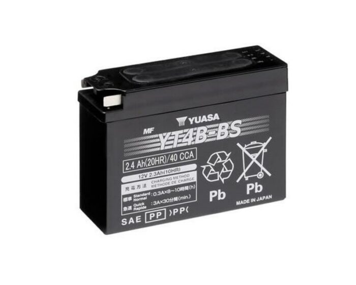 Yuasa YT4B-BS batterij 1080849 Yuasa YT4B-BS batterij