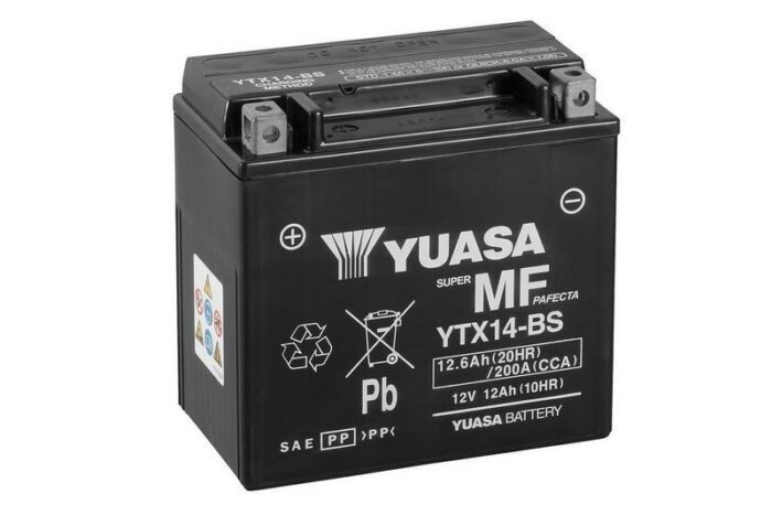 Yuasa YTX14-BS batterij 1080855 Yuasa YTX14-BS batterij