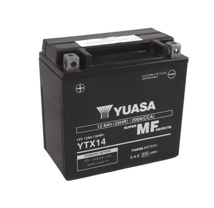 Yuasa YTX14 FA batterij