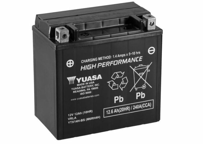 Yuasa YTX14H-BS batterij 1080753 Yuasa YTX14H-BS batterij