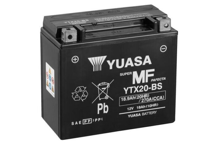 Yuasa YTX20-BS batterij 1080859 Yuasa YTX20-BS batterij