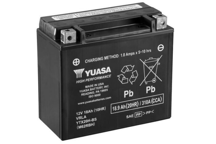 Yuasa YTX20H-BS batterij 1080861 Yuasa YTX20H-BS batterij