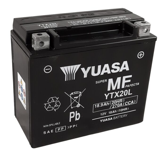 Yuasa YTX20L FA batterij