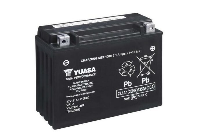 Yuasa YTX24HL-BS batterij 1080864 Yuasa YTX24HL-BS batterij