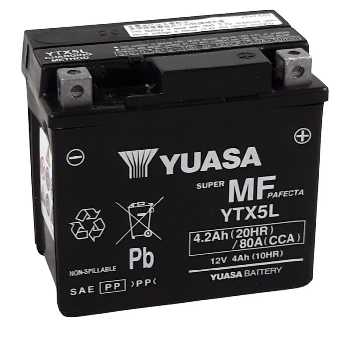Yuasa YTX5L FA batterij