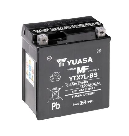 Yuasa YTX7L-BS batterij