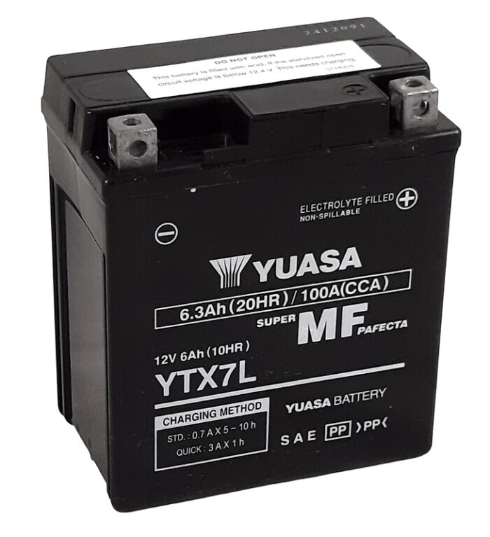 Yuasa YTX7L FA batterij