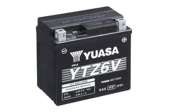 Yuasa YTZ6V batterij 1080756 Yuasa YTZ6V batterij
