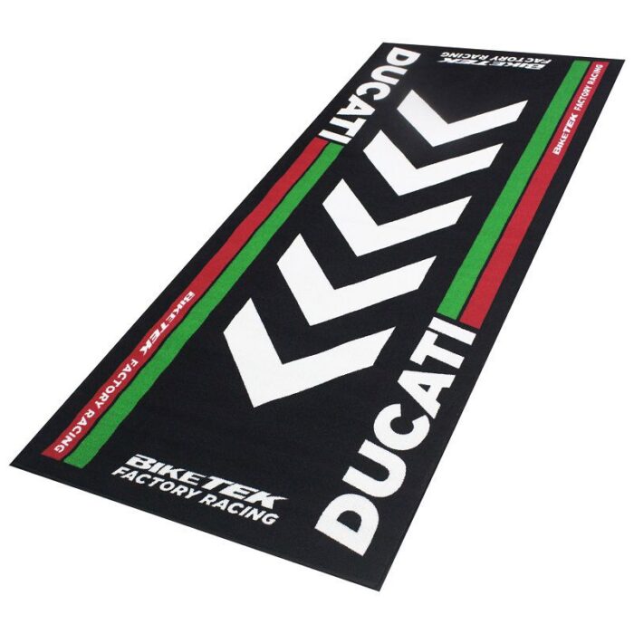Biketek garage mat Ducati 190 x 80 cm